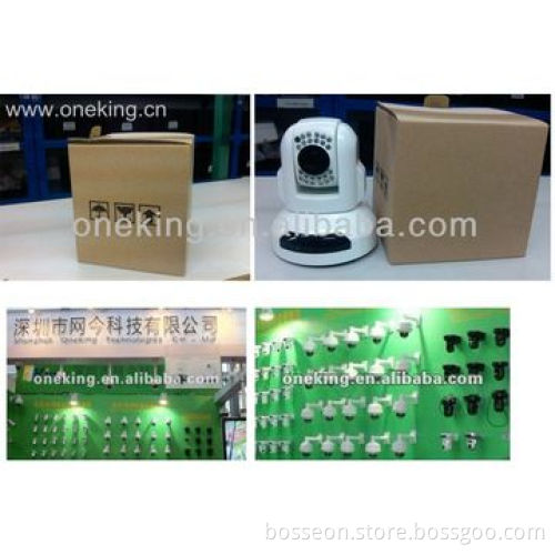 H.264 Video Compression 10x Optical zoom Video PTZ IP Camera